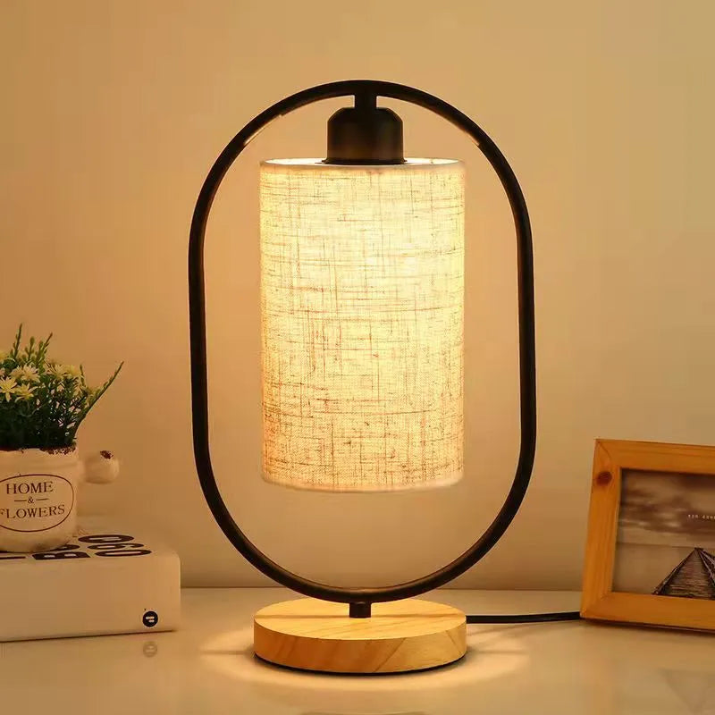 Luxury Wooden Table Lamp Chinese Style